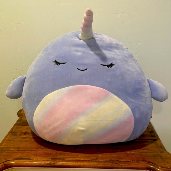 This is a limited edition narwhal unicorn, large sized, squishmallow! - Picture 1 of 4